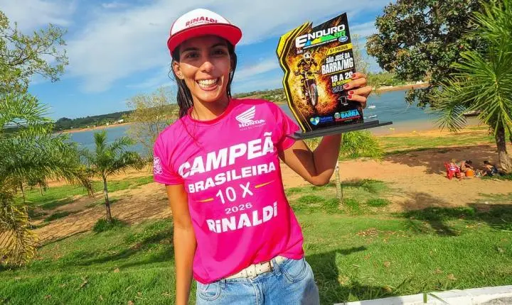 Team Rinaldi conquista sete pódios e Bárbara Neves é octacampeã Brasileira de Enduro