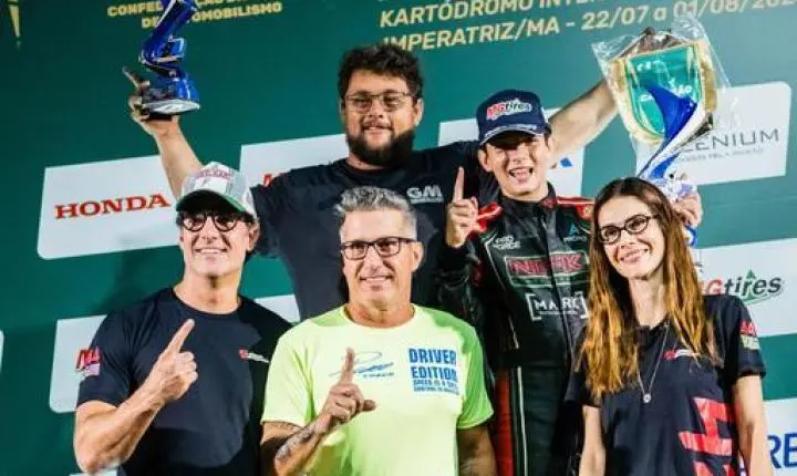 Título da Copa Brasil de Kart consolida trajetória de Gael Rampazzo como destaque nacional  
