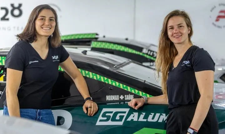 Tomaselli e Calderón encaram oval de olho no pódio  