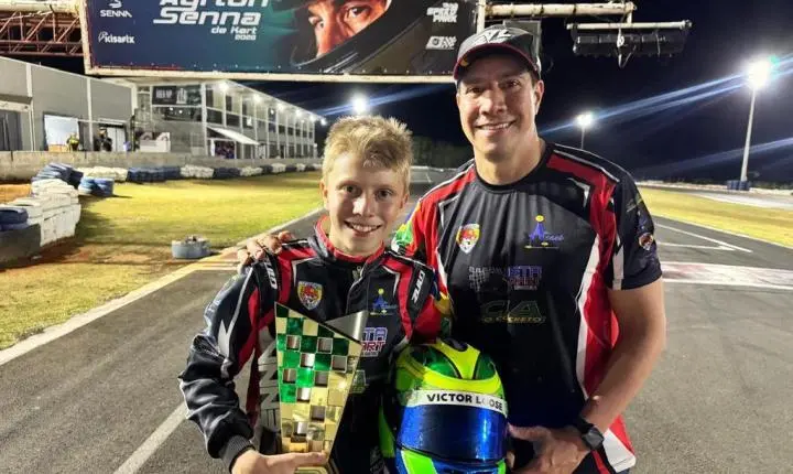 Victor Loose fechou o 4º Troféu Ayrton Senna de Kart com pódio após largar em 10º na Final  