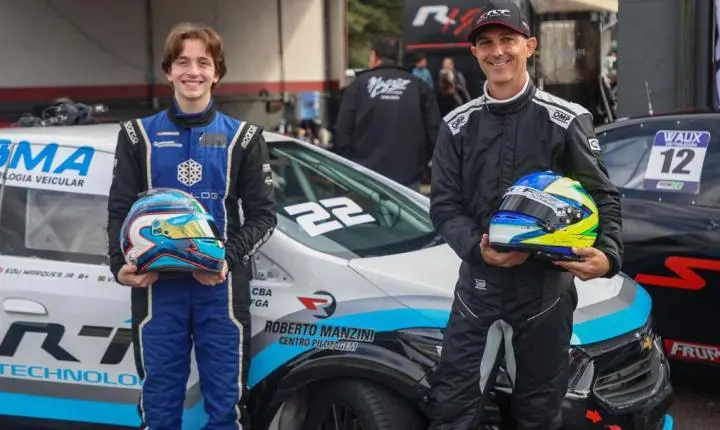 Victor Manzini e Eduardo Marques Jr. cumprem missão e apreciam estreia na 2 Horas de Tarumã da Turismo 1.4 BR