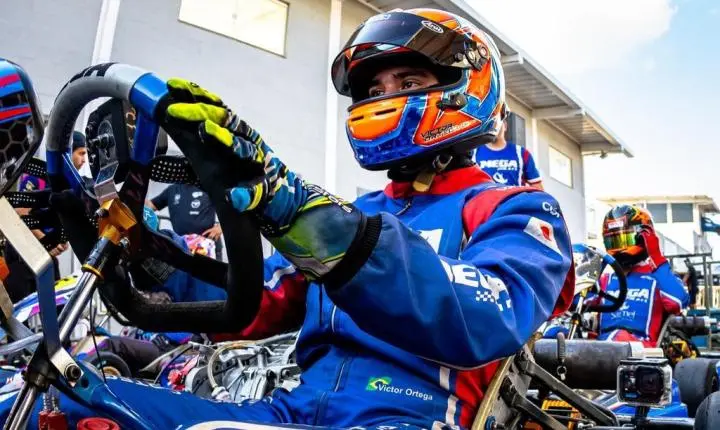 Victor Ortega fecha quarta etapa do Circuito Paulista de Kart com recuperação e ritmo de pódio no Speed Park  
