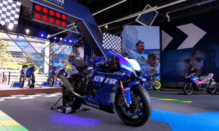 Yamaha Motor do Brasil apresenta série limitada da R1 GYTR, personalizada em parceria com a equipe JDM78 